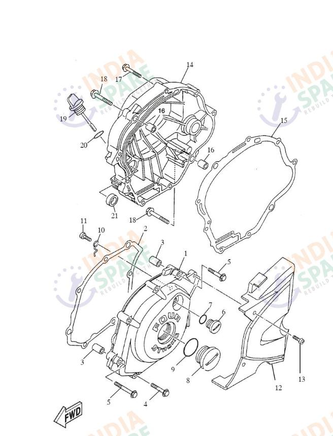 CRANKCASE COVER 1